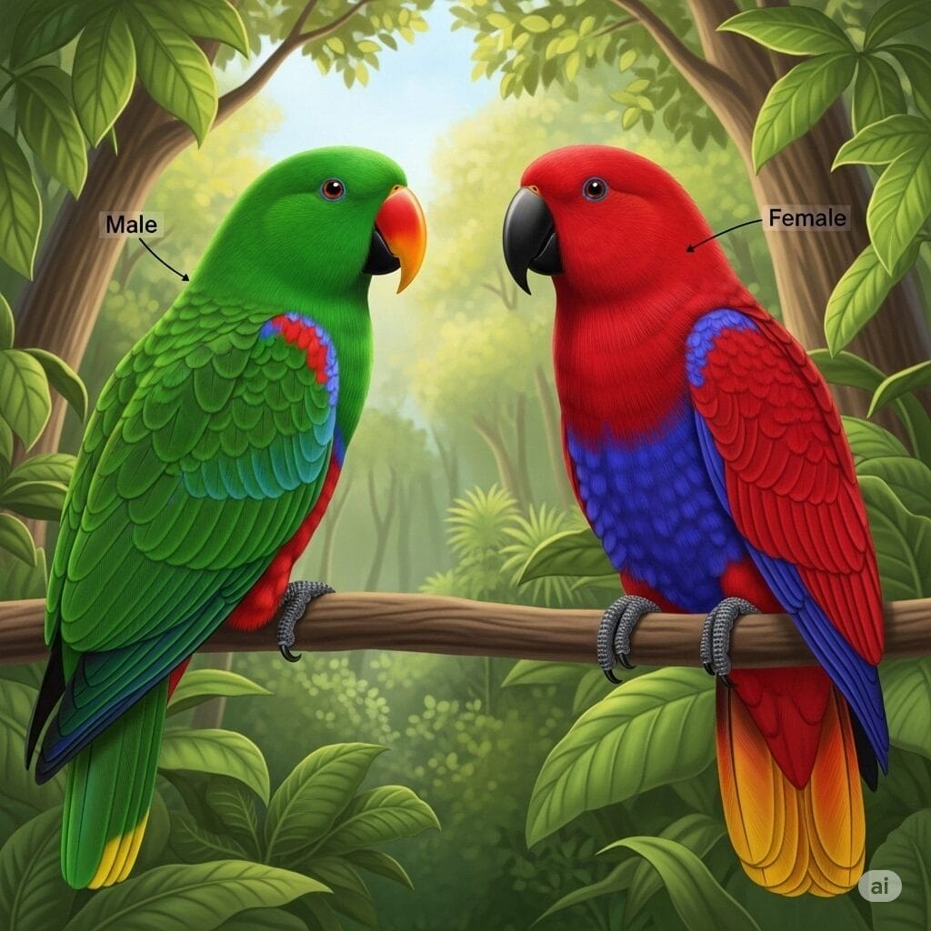 Loro eclectus roratus
